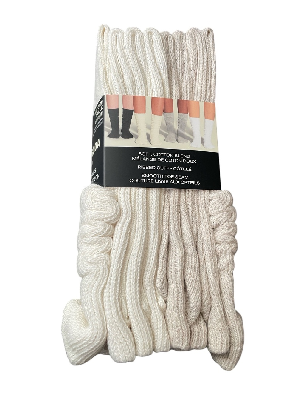Scotch & Soda Womens Slouch Socks, 4-pair